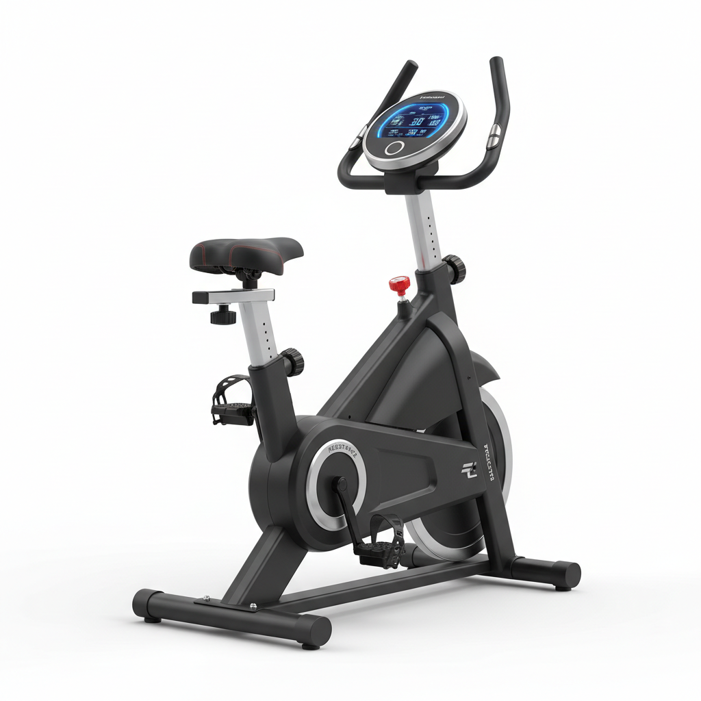 Upright Magnetic Exercise Bike